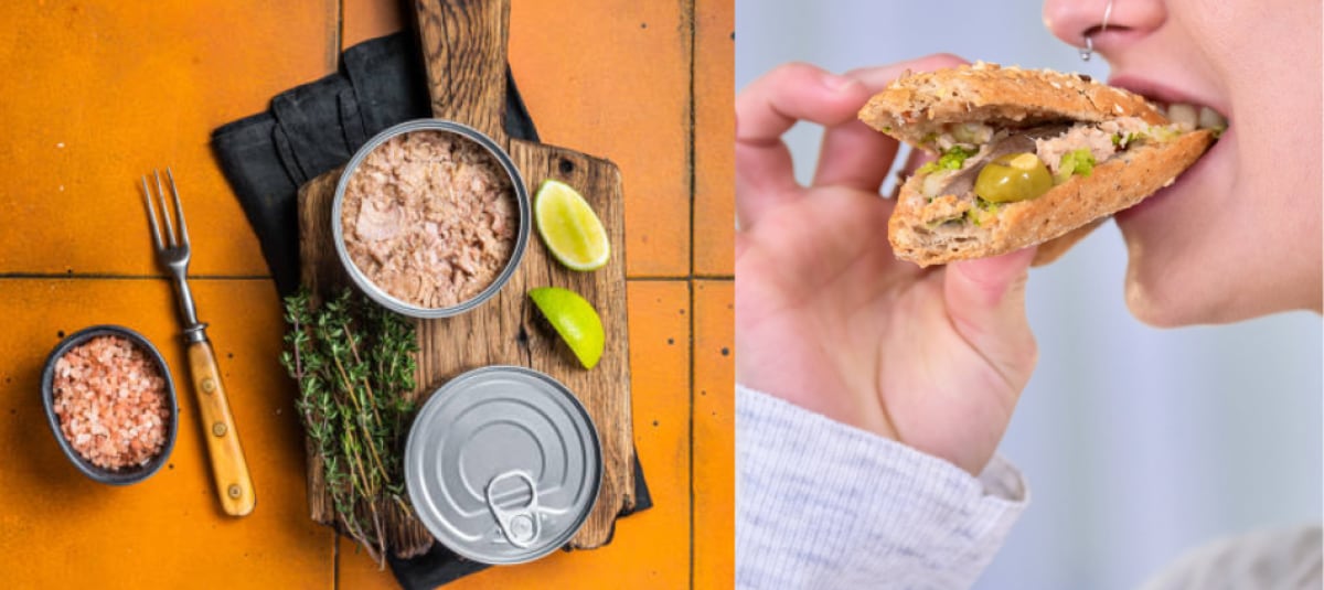 Nutricionista explica qué lata de atún tiene menos mercurio y cuál evitar en el mercado