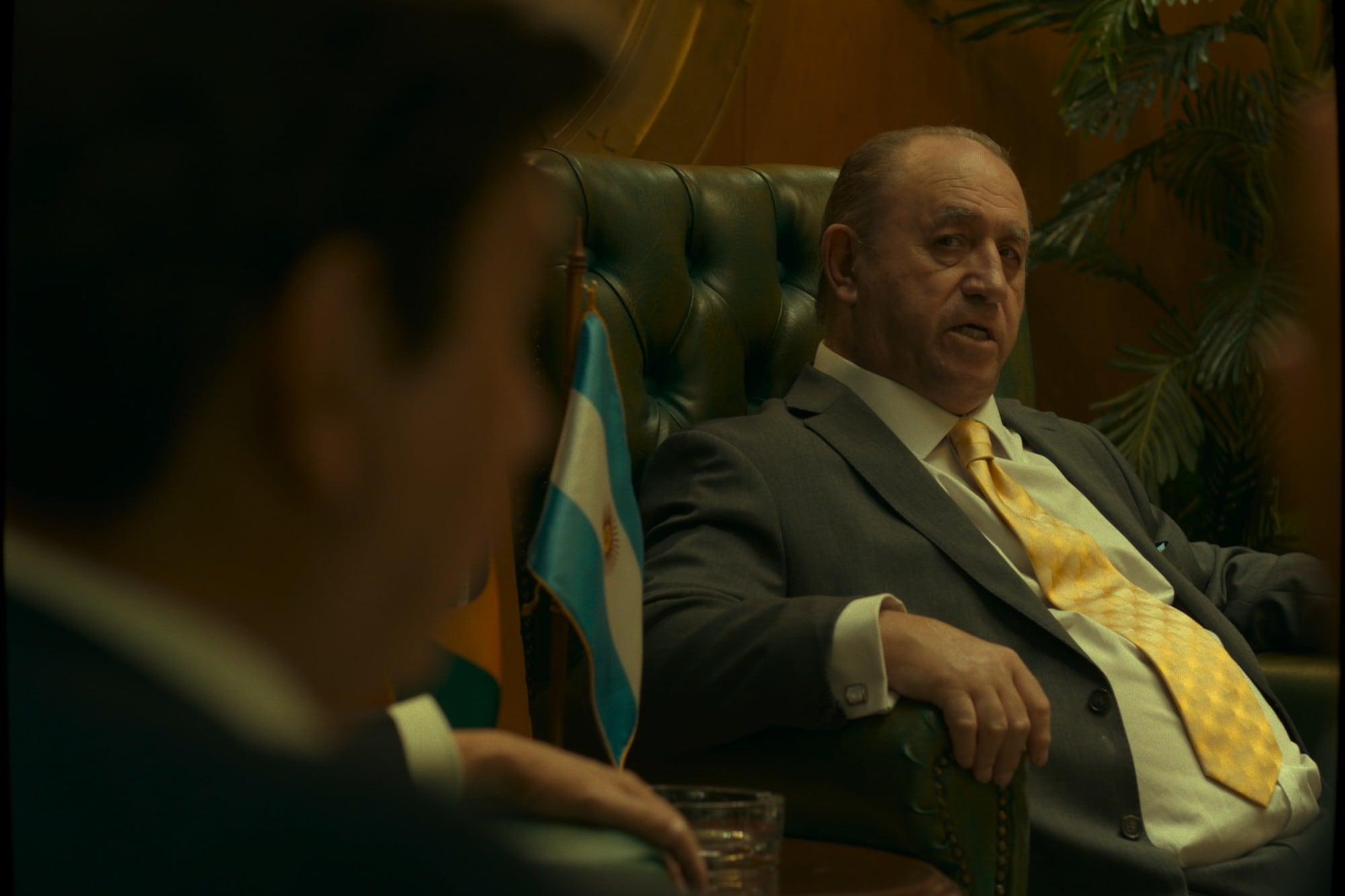 Luis Margani interpretó a Julio Grondona en la serie El presidente, creada por Armando Bó