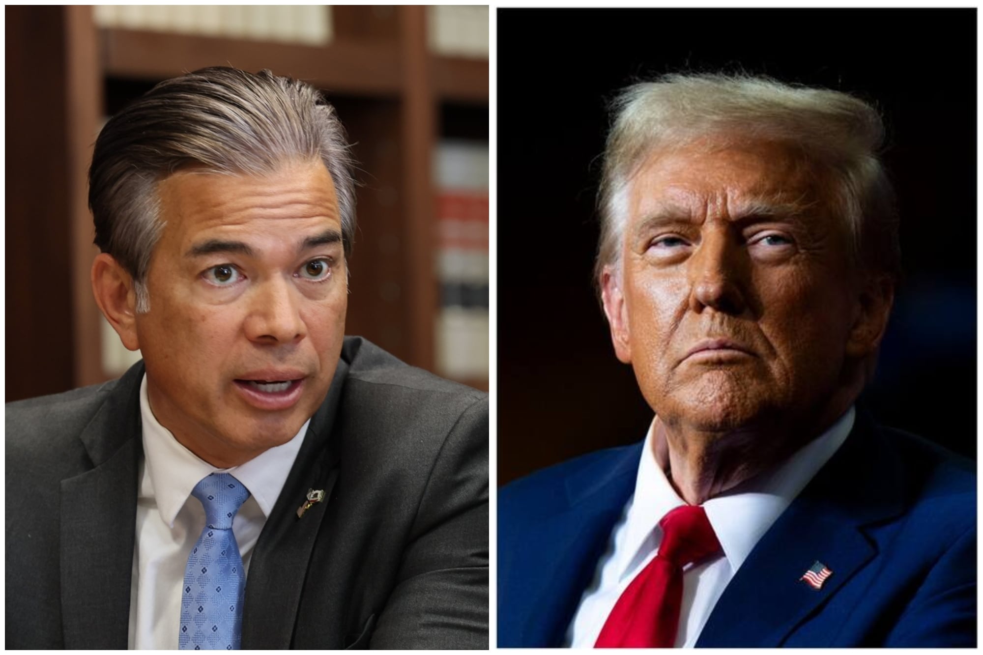 Rob Bonta le exige al Congreso reembolsos por US$166 mil millones tras los aranceles de Trump