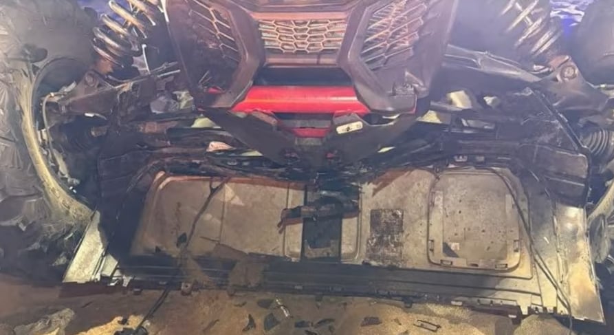 Así quedaron los vehículos involucrados en el choque de La Frontera