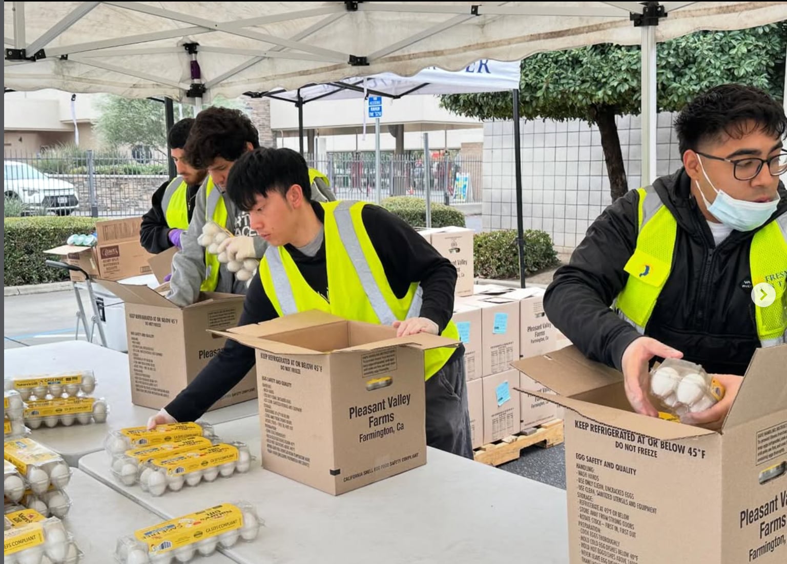 Durante la primera semana de febrero se hará la entrega de alimentos para personas en situación vulnerable (Instagram/@cencalfoodbank)