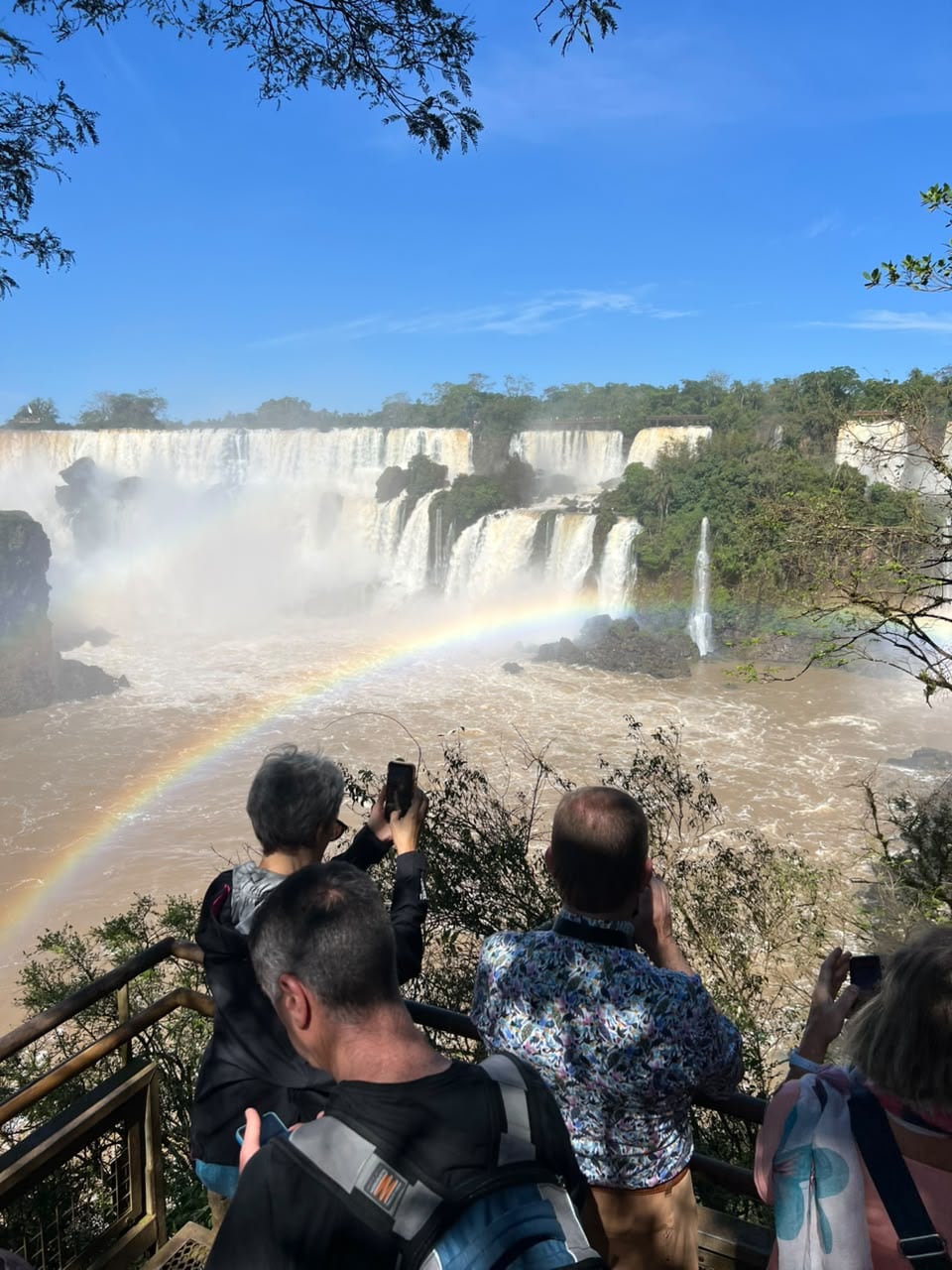 En el Parque Nacional Iguazú el resto de las pasarelas permanecen abiertas