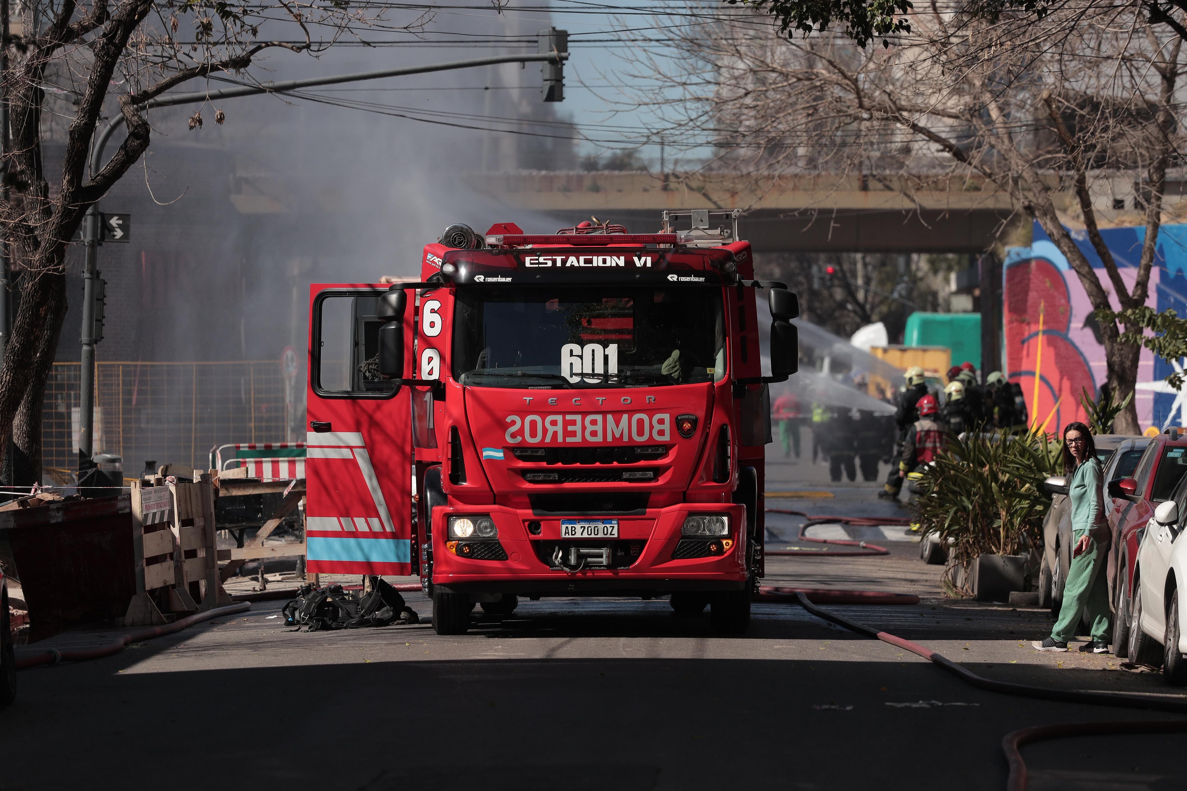 Fuga de gas en Juan B. Justo y Paraguay