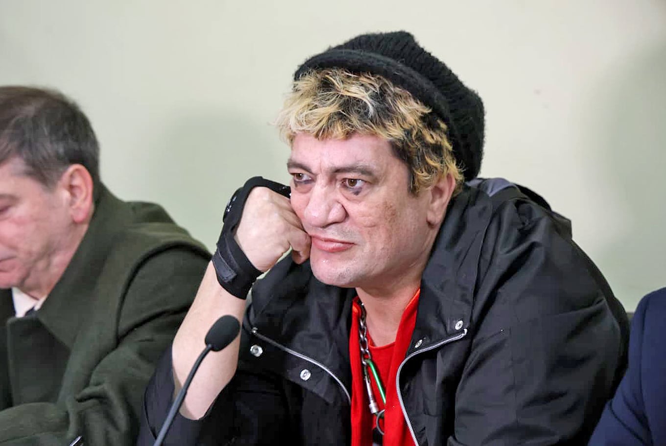 Pity Álvarez, durante la segunda jornada del juicio en donde está acusado de haber matado a un hombre en julio de 2018