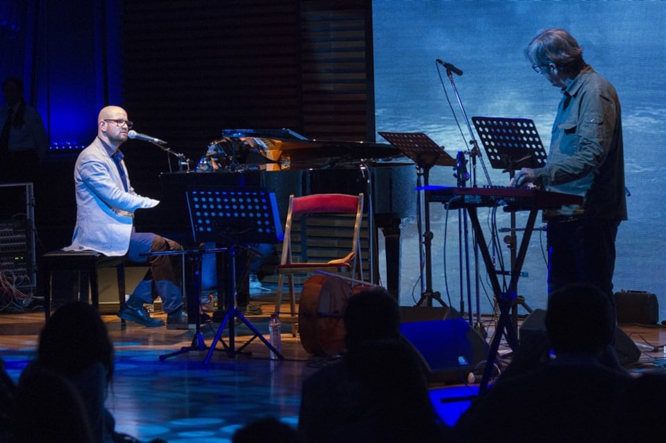 Darío Jalfin y Tweety González en el homenaje por los 70 años de Charly García