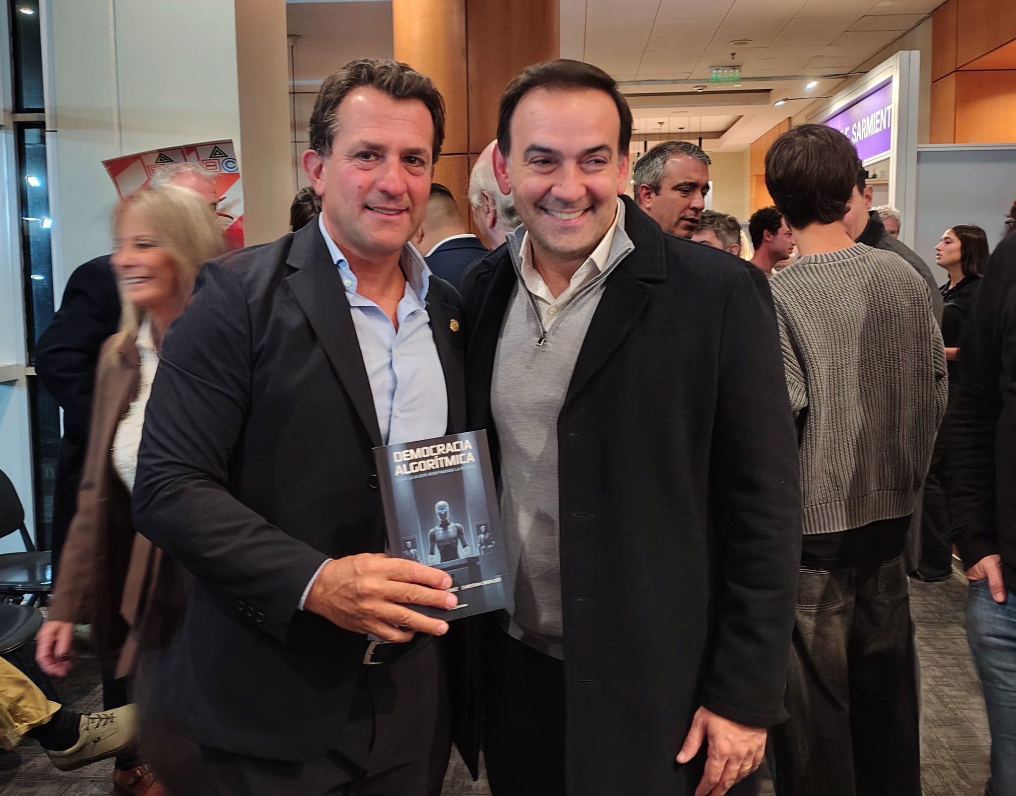 Christian Gribaudo y Francisco Quintana, dos referentes del macrismo porteño cercanos a Daniel Angelici