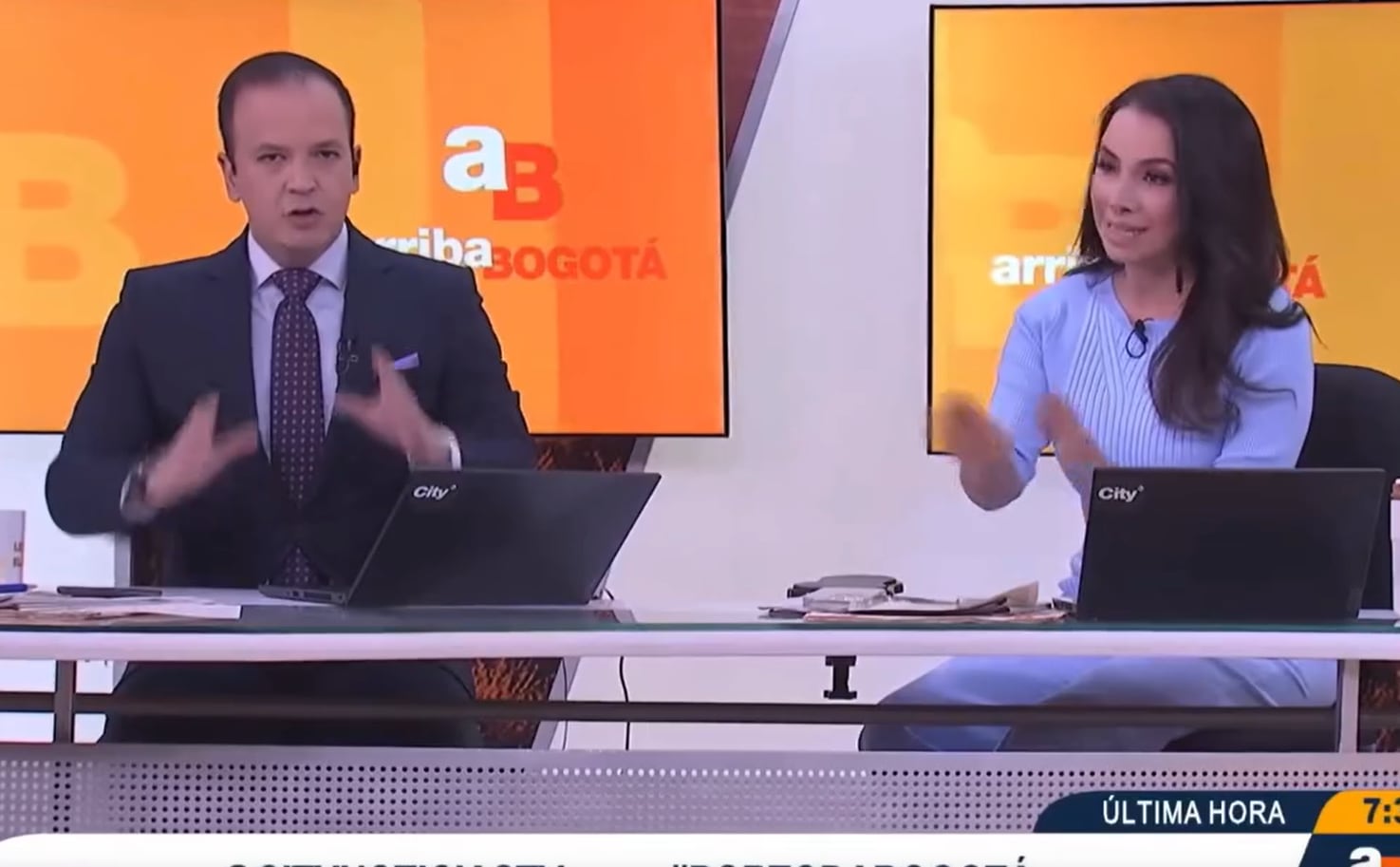 Estaban en vivo y se empezó a mover el estudio por el terremoto en Bogotá: “Se siente fuertemente, el llamado es a evacuar”