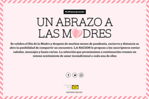 Un abrazo a las madres
