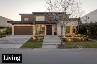 Querían hormigón, madera y un toque oriental