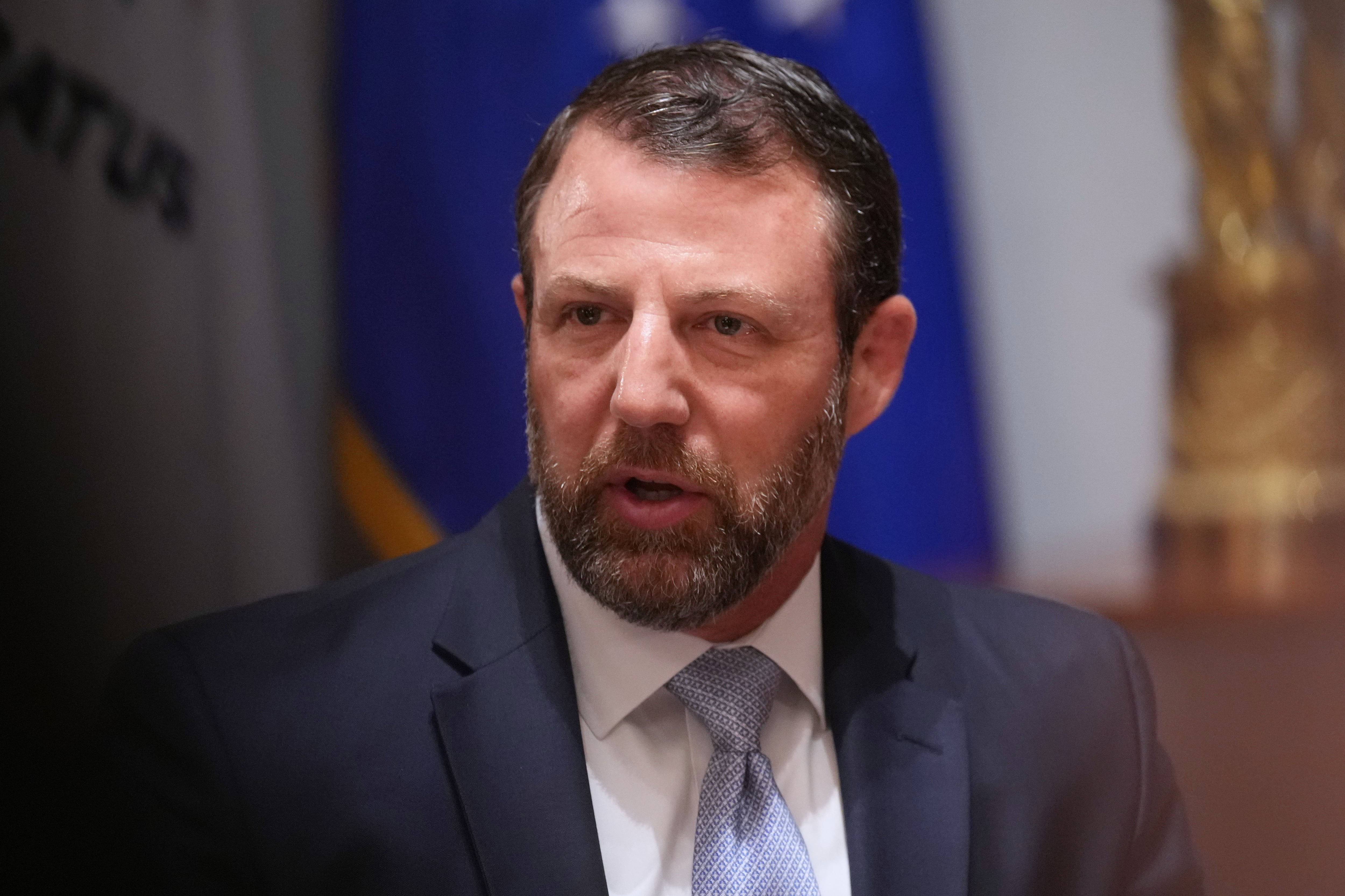 Markwayne Mullin, secretario del DHS: “Hace 18 meses, la mayoría de estadounidenses ni sabían que existía el ICE” 6 El secretario de Seguridad Nacional Markwayne Mullin fue confirmado por el Senado de Estados Unidos como secretario del DHS el 24 de marzo de 2026. (AP foto/Jacquelyn Martin)