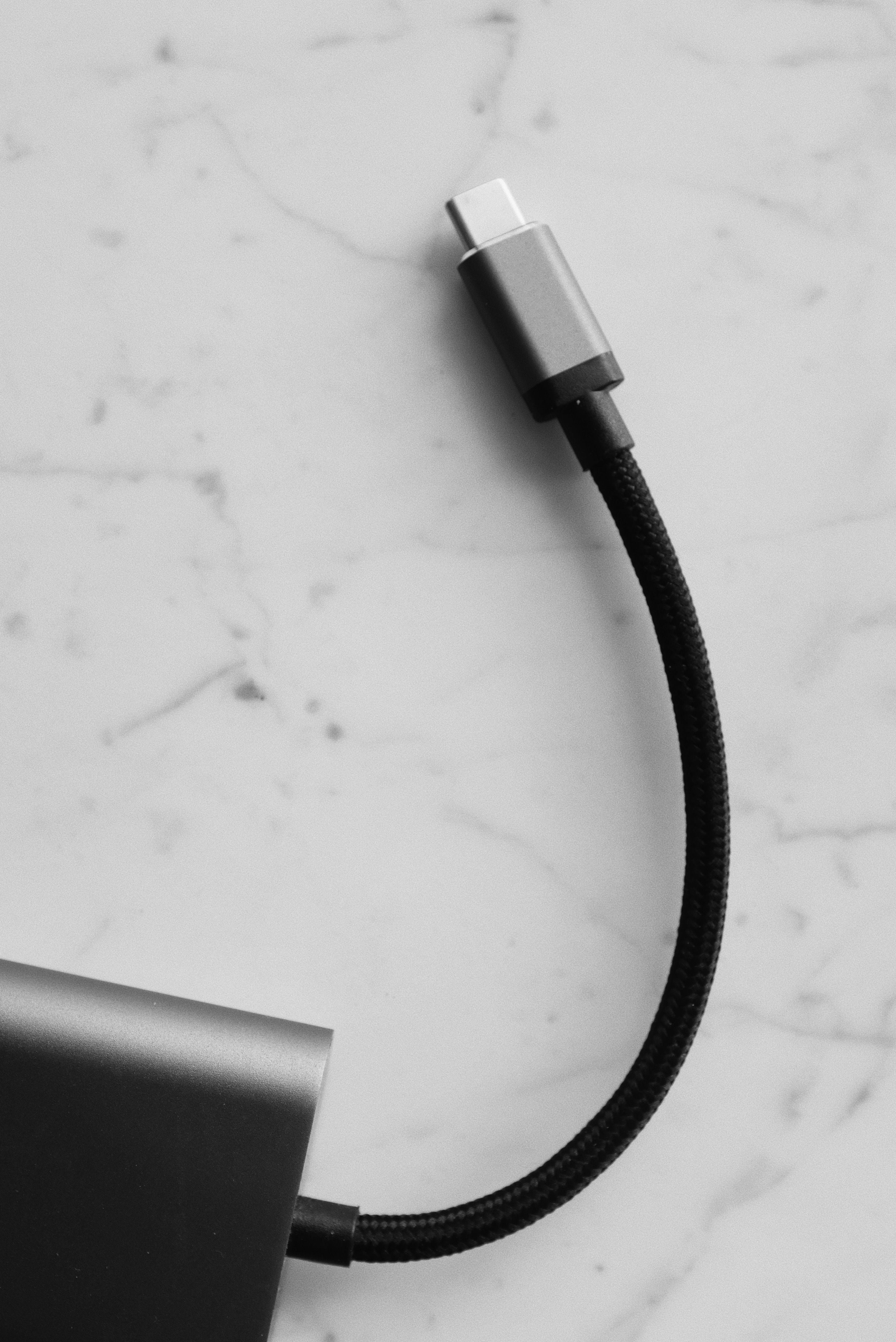 El color negro indica la primera generación de USB