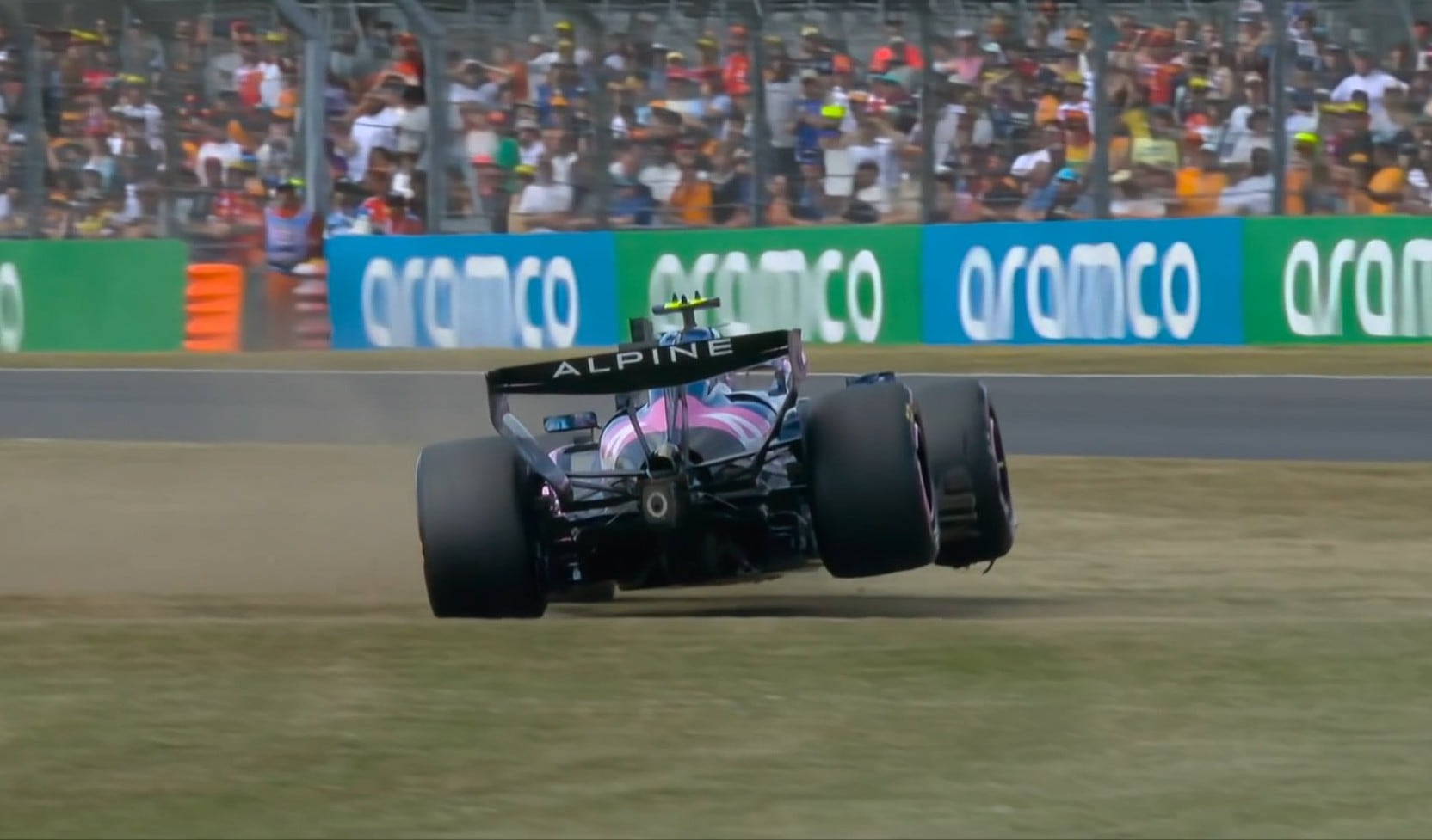 Franco Colapinto sufrió un despiste y fue 19° en la clasificación del Gran Premio de Silverstone de Fórmula 1