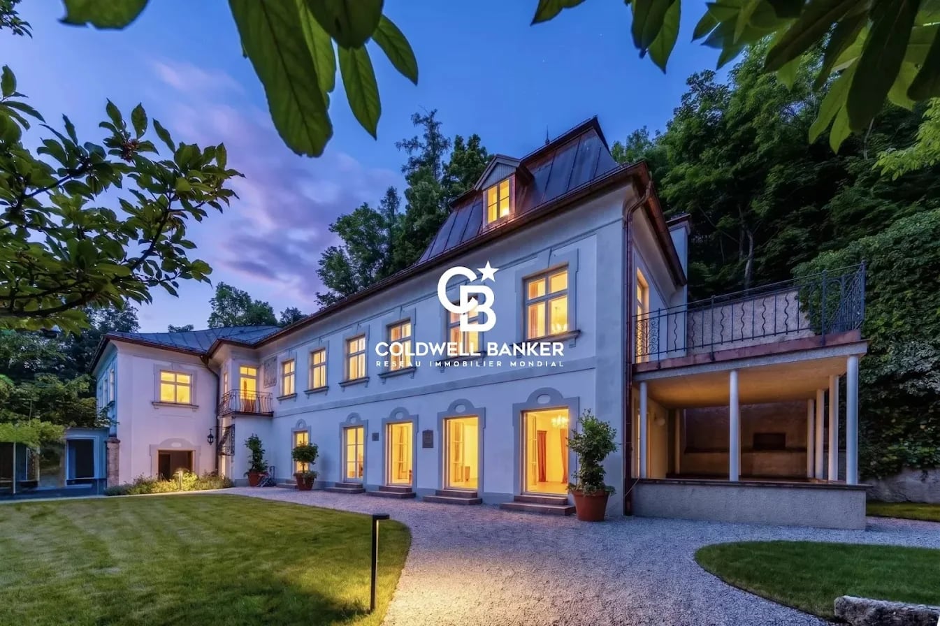 Wolfgang Porsche puso en venta su histórica villa en Salzburgo, Austria (Coldwell Banker International)