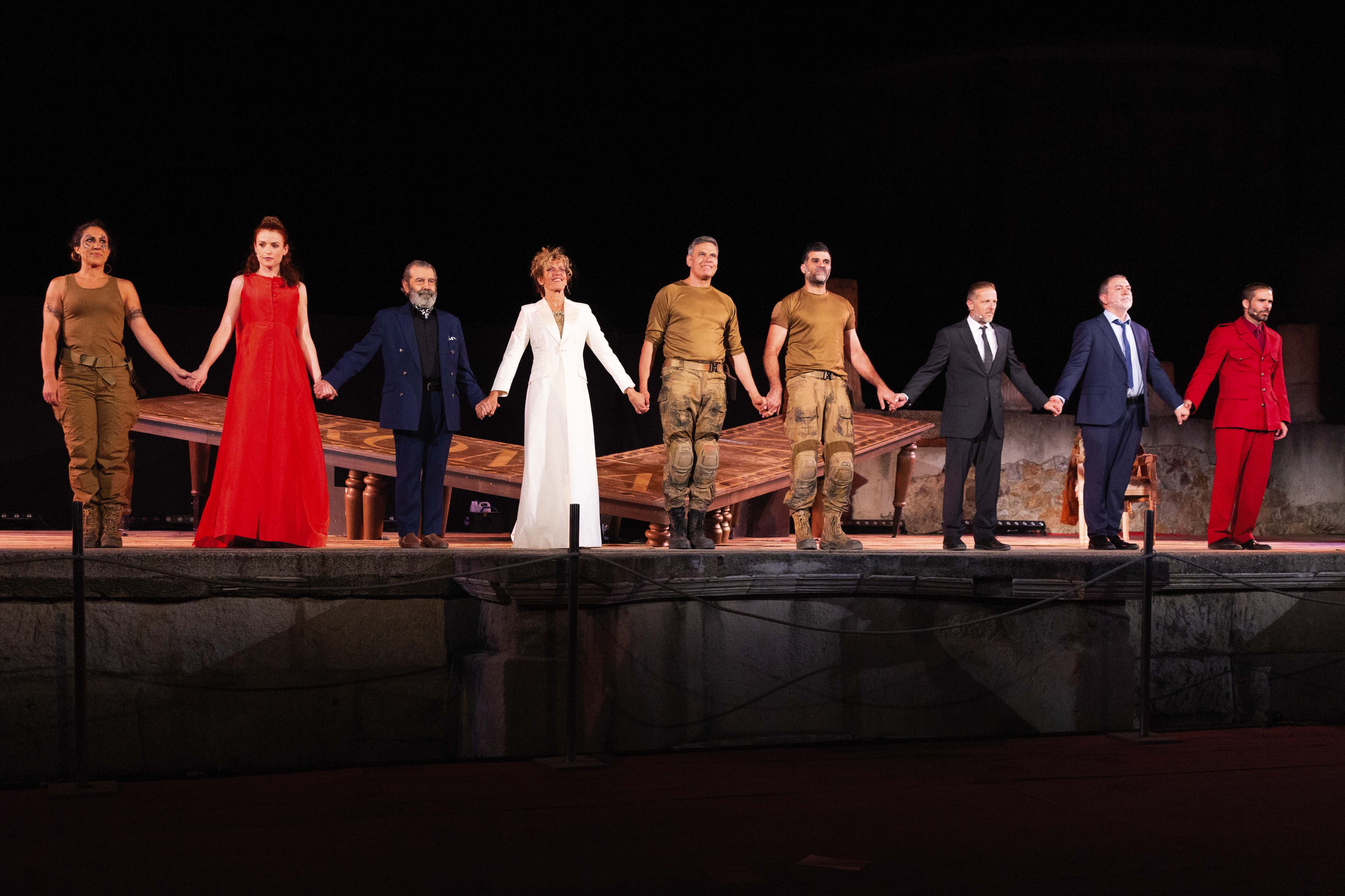 En el Festival Internacional de Teatro Clásico de Mérida las obras son únicamente con temática grecolatina y romana.