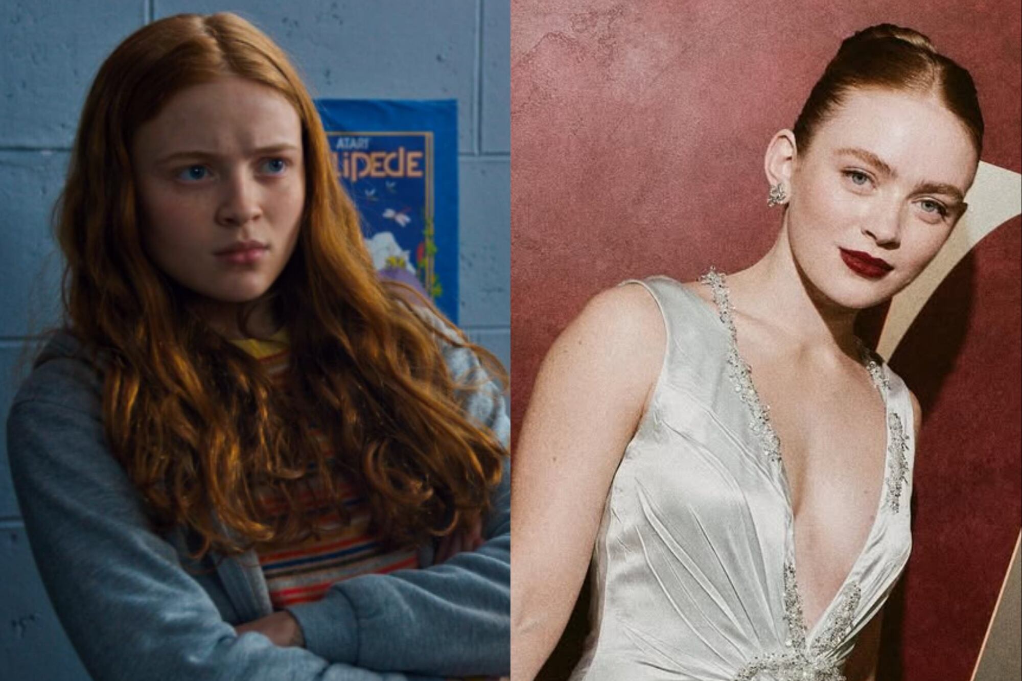 Sadie Sink se sumó a Stranger Things en la segunda temporada como Max Mayfield (Foto: Netflix / Instagram @sadiesink_)