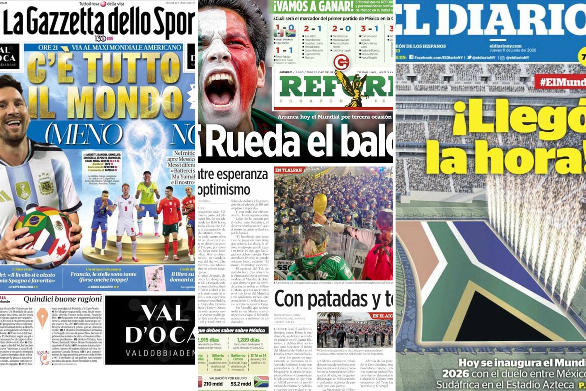 Los medios y el Mundial: la triste tapa por un seleccionado grande que volvió a quedarse afuera