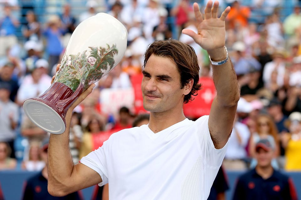 Roger Federer ganó siete veces el Masters 1000 de Cincinnati
