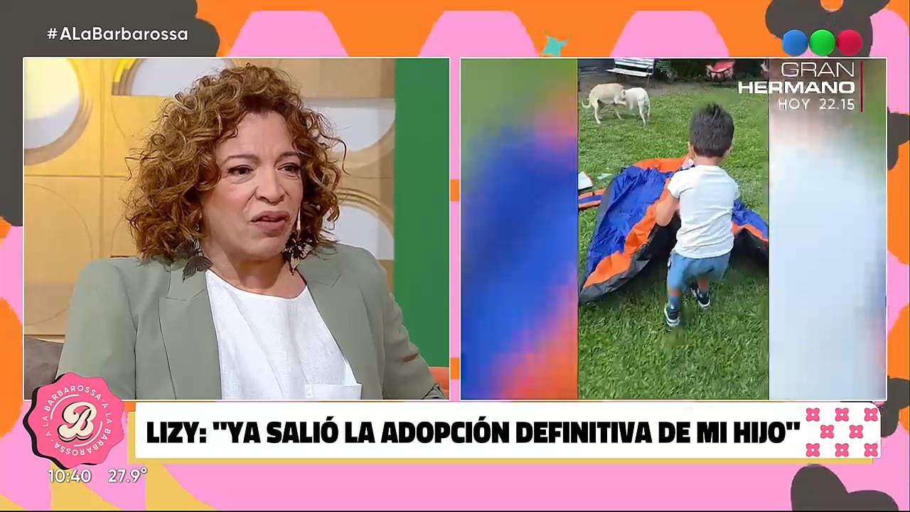 Lizy Tagliani le explicó a su hijo por qué ahora es una mujer