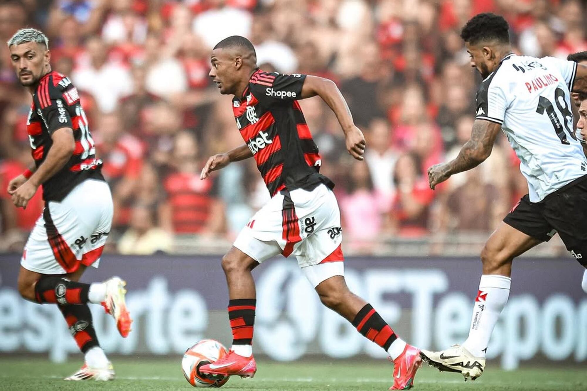 Nicolás De La Cruz, en Flamengo