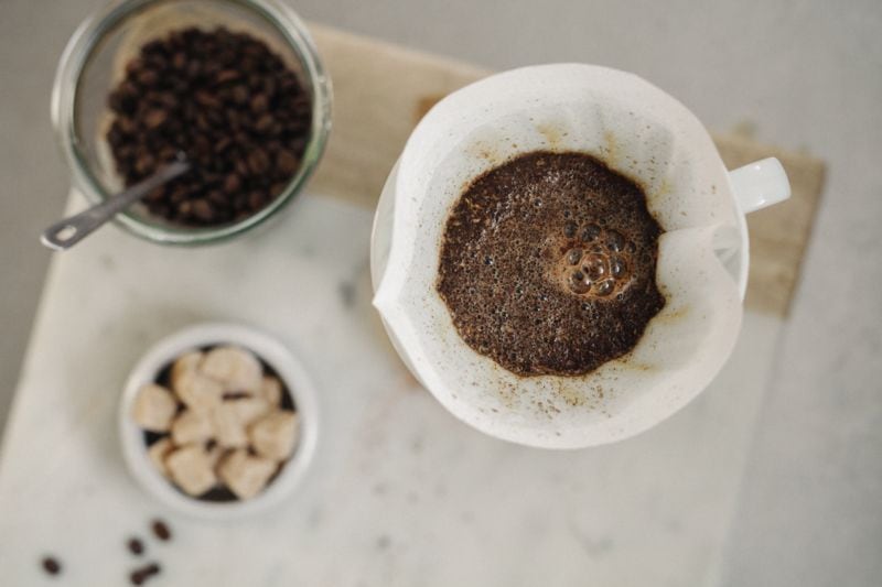 Lo que se recicla es el café que queda en el filtro, no la bebida en sí