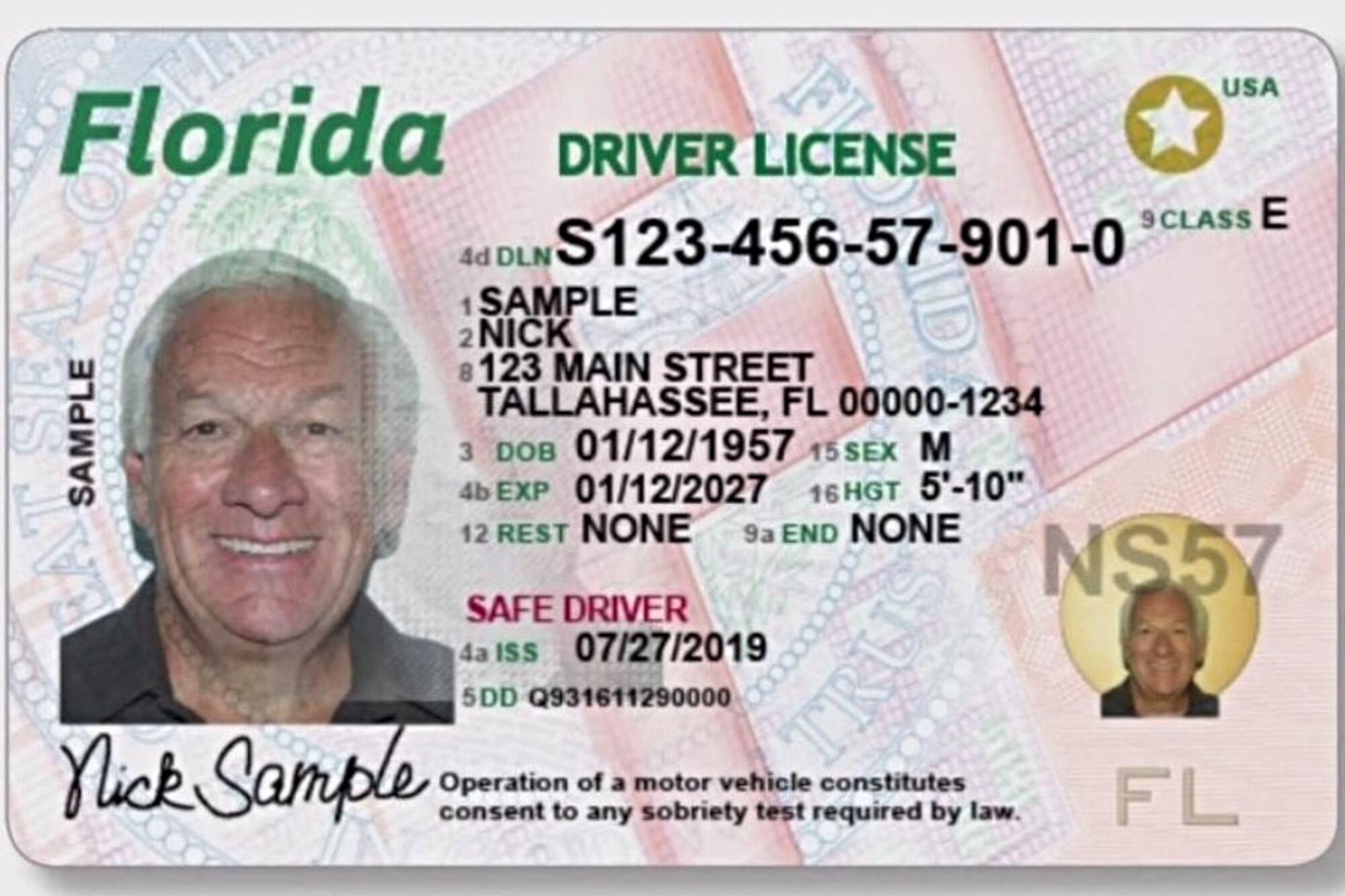 Florida comenzó a emitir licencias y tarjetas de identificación Real ID en enero de 2010