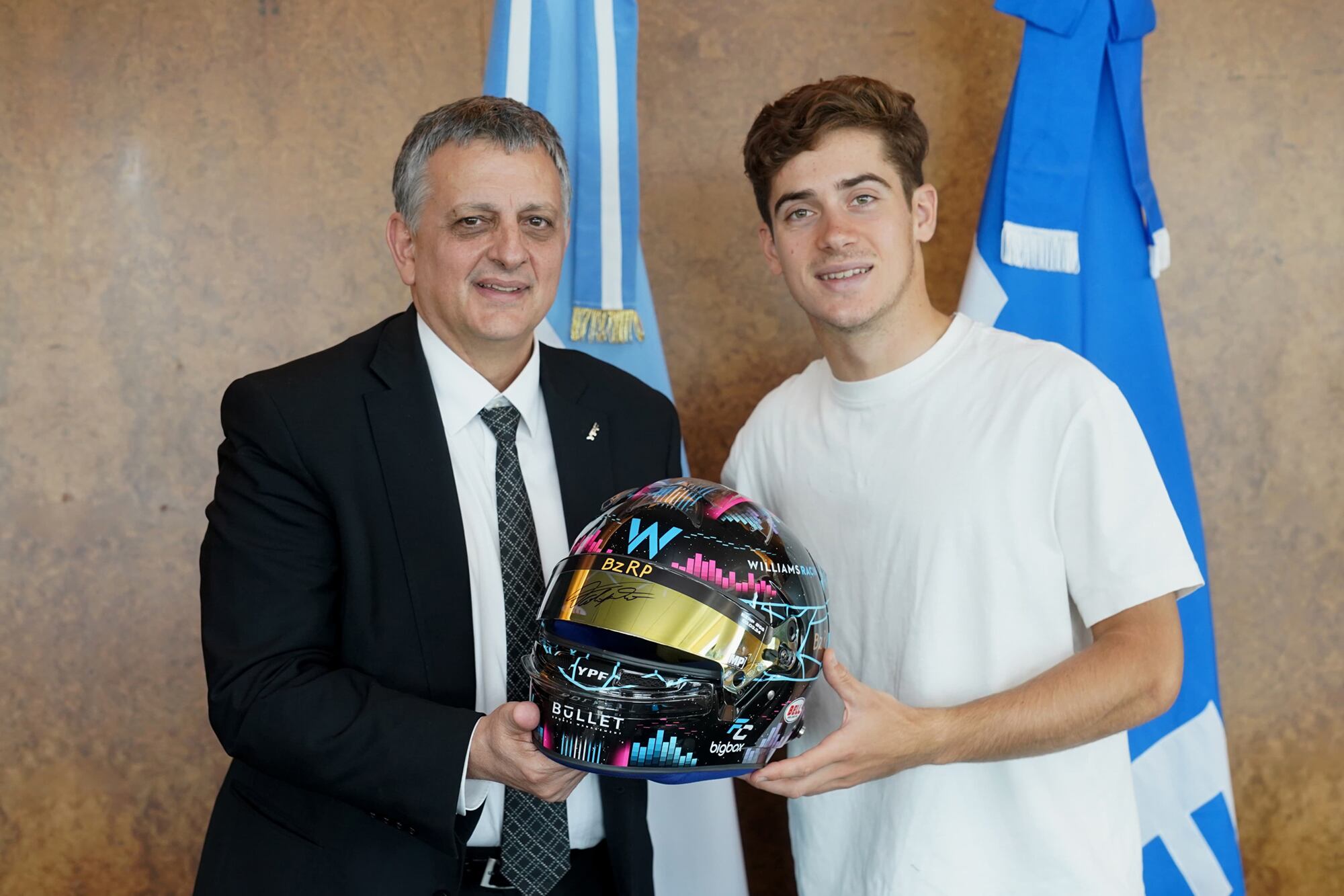 Horacio Marín, el presidente de YPF, una de las empresas que contribuyen con la trayectoria de Franco Colapinto.