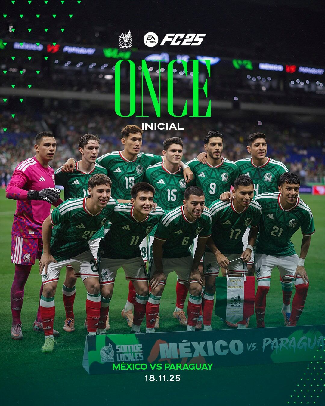 México será uno de los países anfitriones durante la Copa del Mundo 2026 (Facebook/Selección Nacional de México)