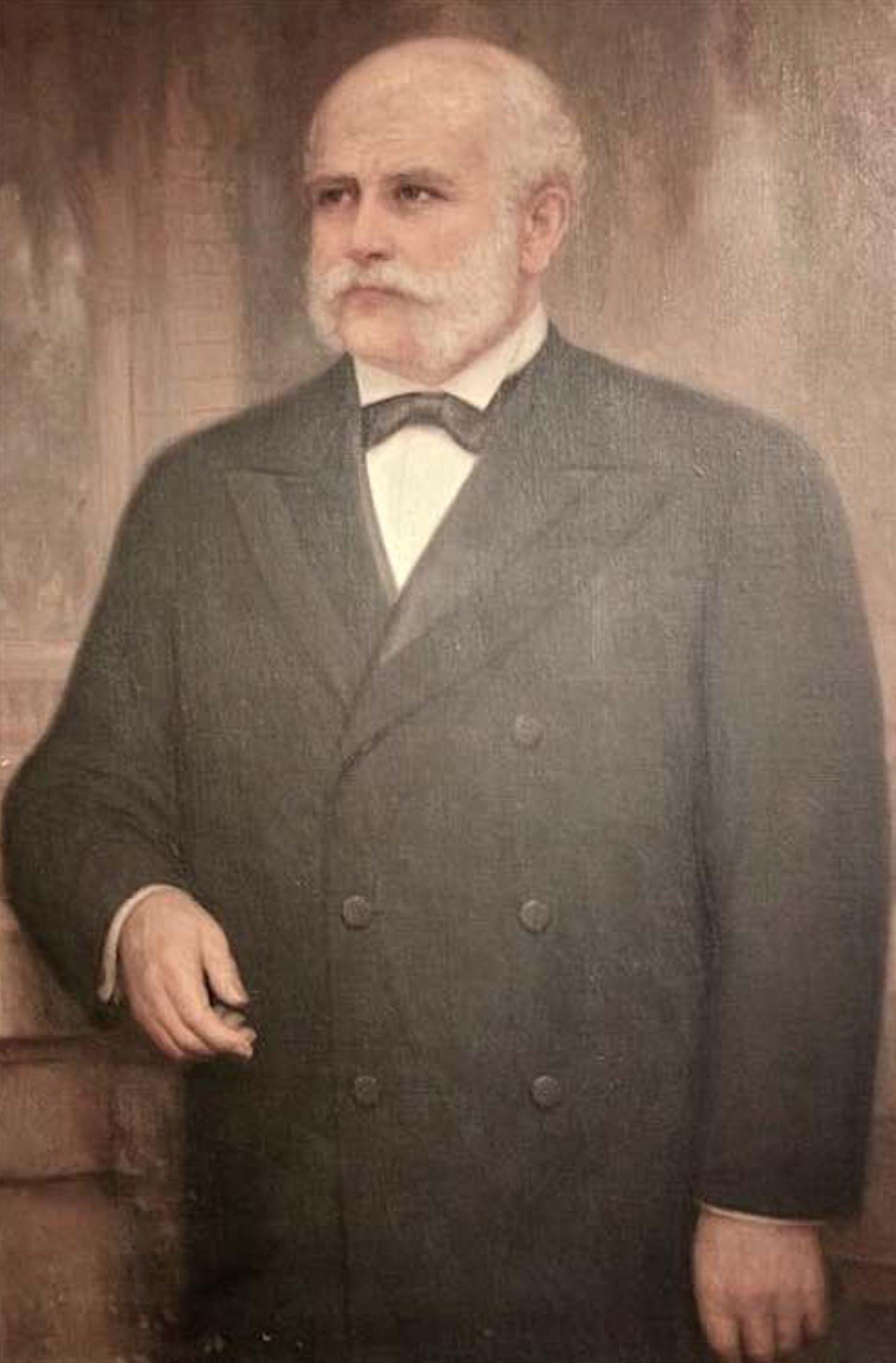 Luis María Saavedra, el acaudalado empresario que hizo construir la mansión.