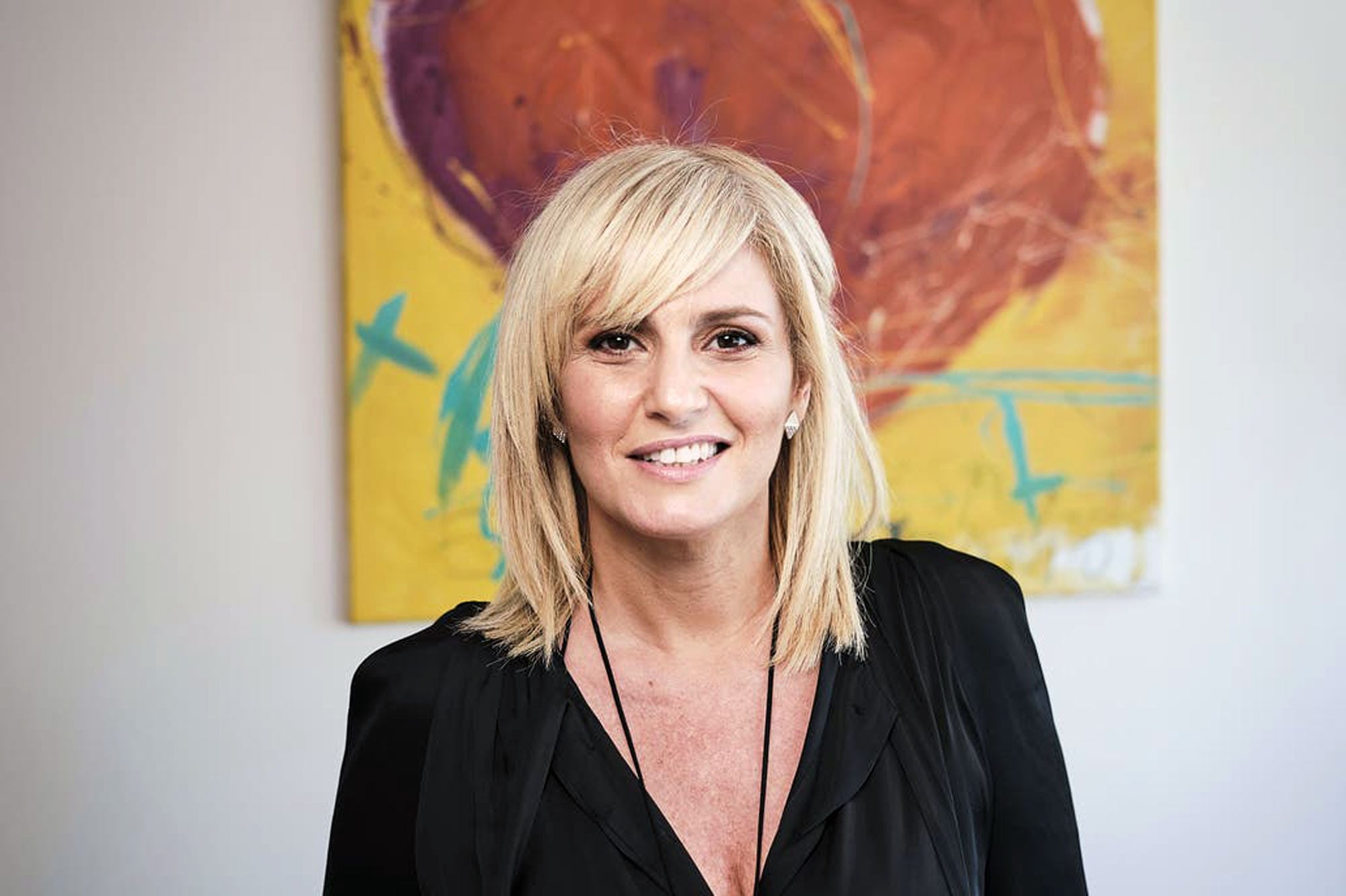 Romina Manguel, la conductora de Opinión pública