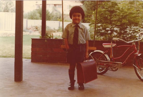 Tao cuenta que siempre le han gustado los números, los juegos, cuestiones que tengan reglas muy precisas. Esta foto es de 1979