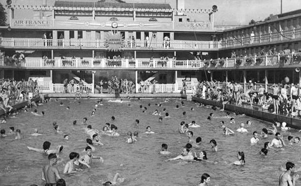 La Piscine Molitor, en París, fue el escenario donde el 5 de julio de 1946 Micheline Bernardini presentó el bikini diseñado por Louis Réard
