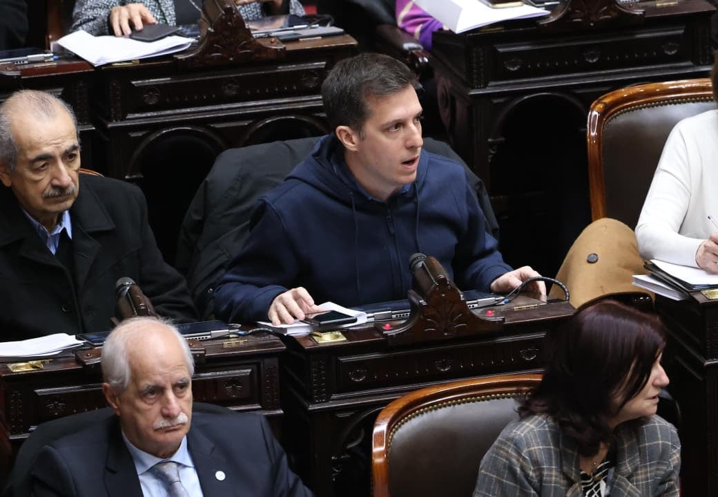 Marino, Juan UXP Bs. As. Sesión en la Cámara de Diputados por endeudamiento y discapacidad. Congreso Nacional