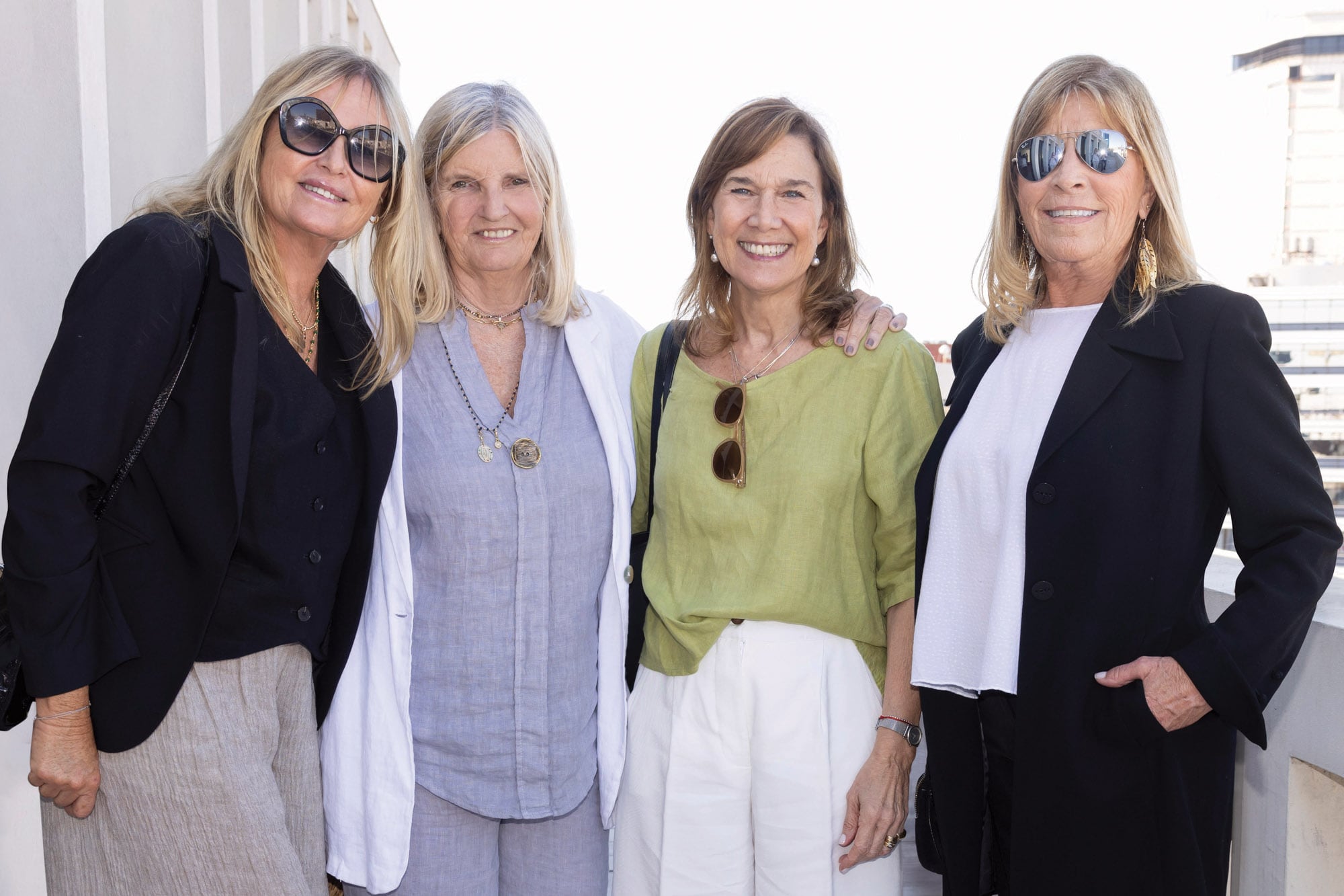 Grandes amigas de las Trix, Susana Pereyra, Mechi Duncan, Luz Fernández Moujan y Elisa Urdapilleta dijeron presente.