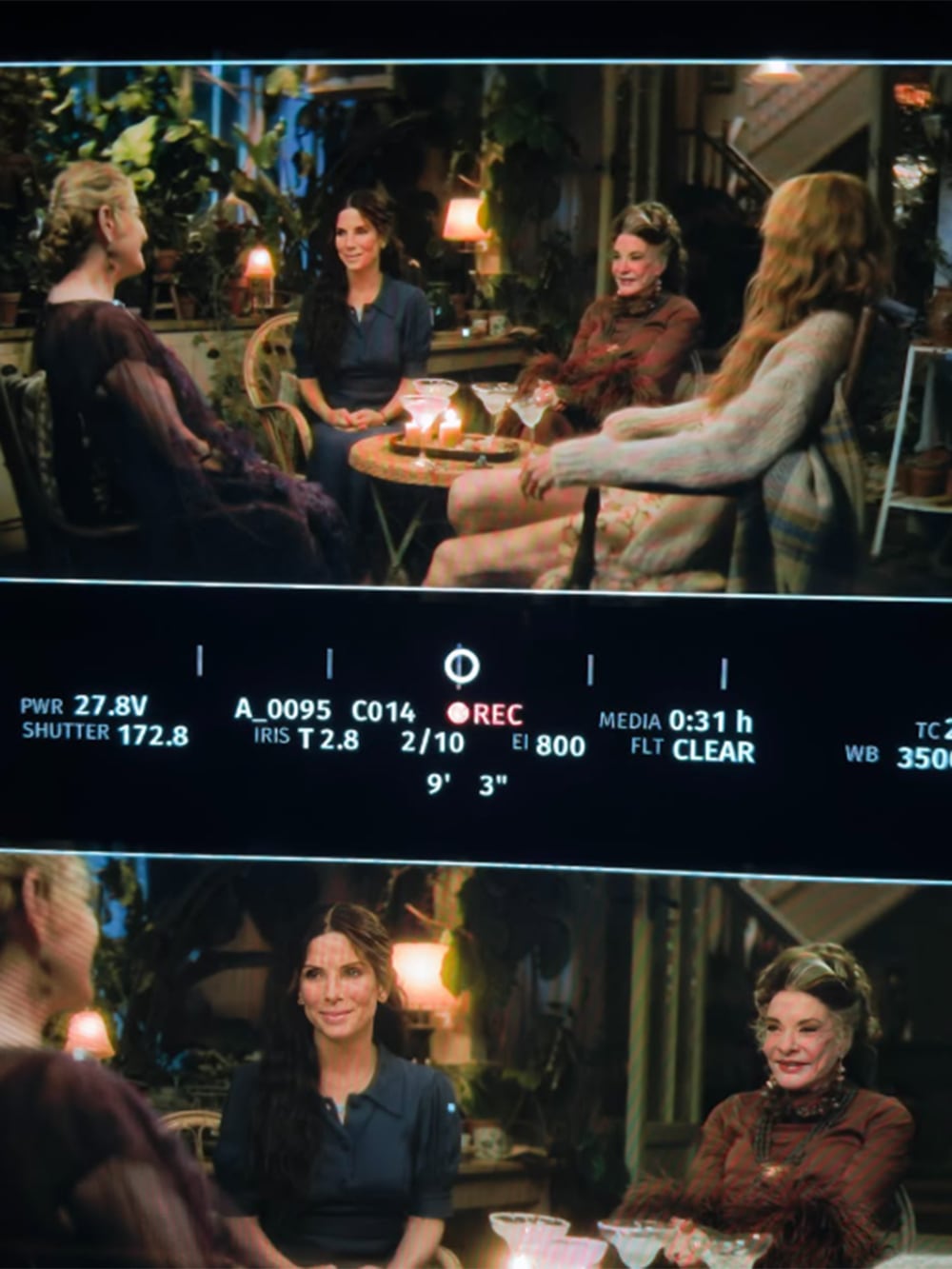 Una de las imagenes que compartió Nicole Kidman en sus redes junto al elenco de Hechizo de amor: la magia continúa