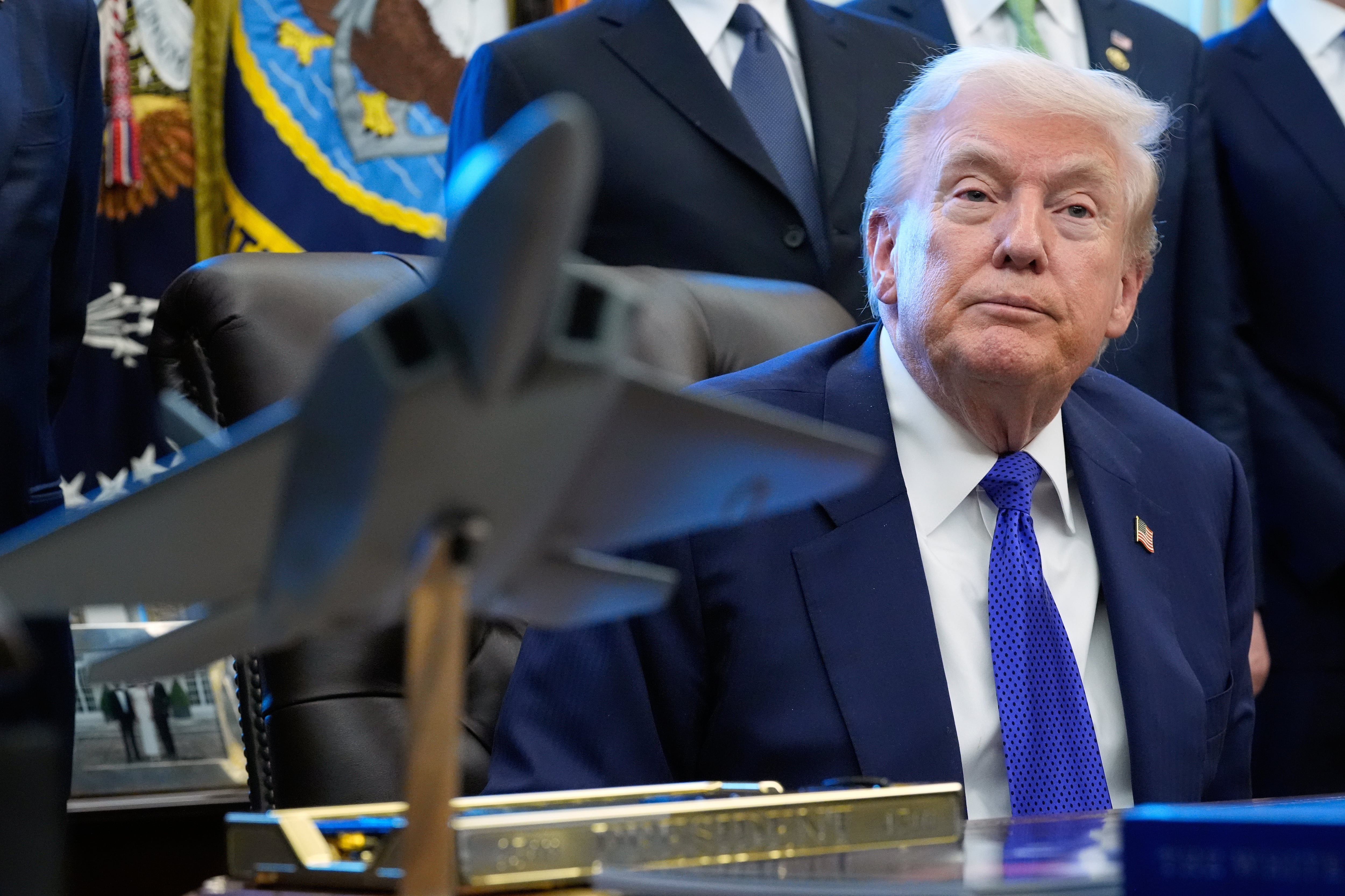 El presidente Donald Trump, durante un evento en el Salón Oval de la Casa Blanca, el 2 de febrero de 2026, en Washington.