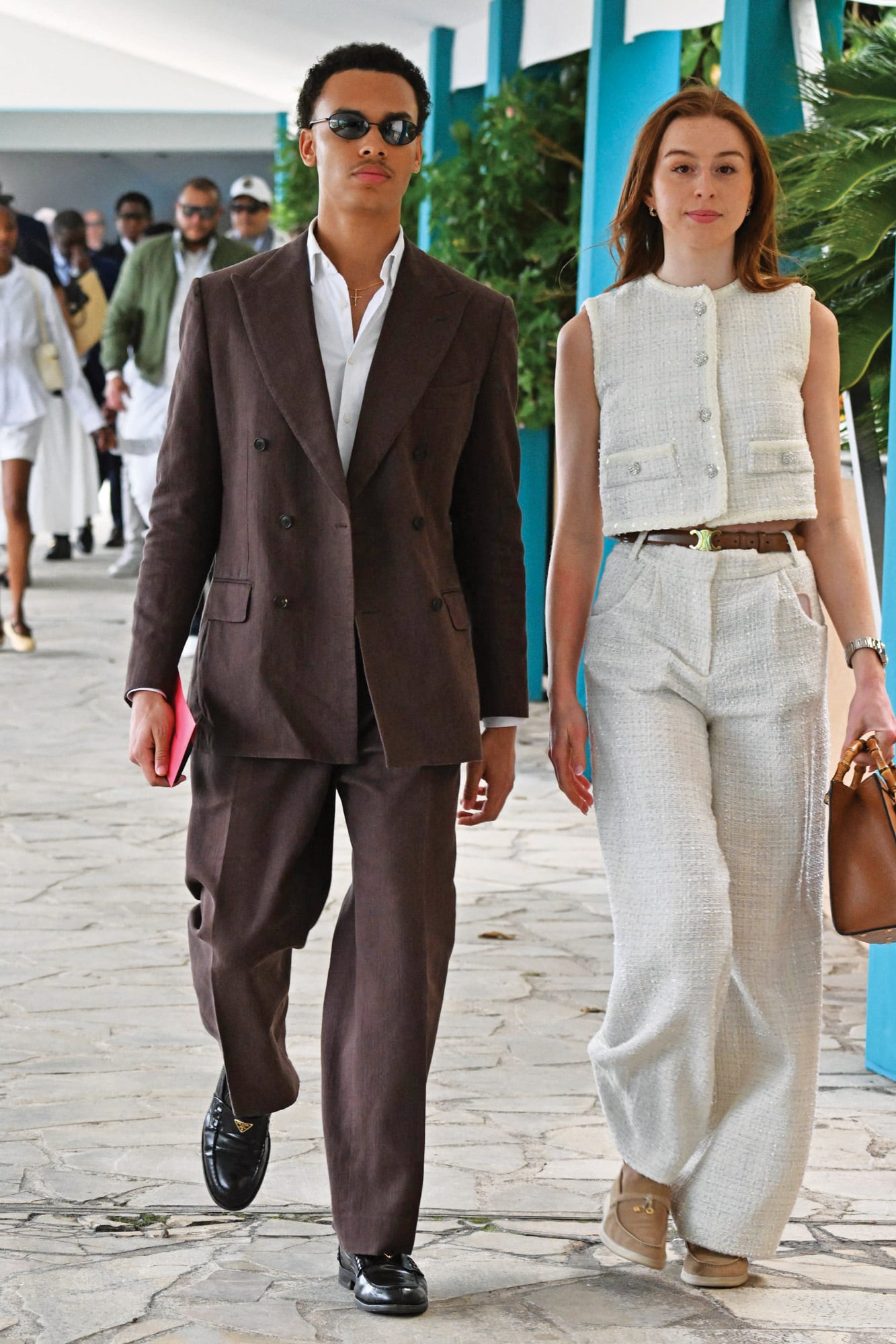 Alexandre Grimaldi dijo presente junto a Christine Knecht de Massy, bisnieta de la princesa Antoinette (hermana del príncipe Rainiero), que sería su nueva novia