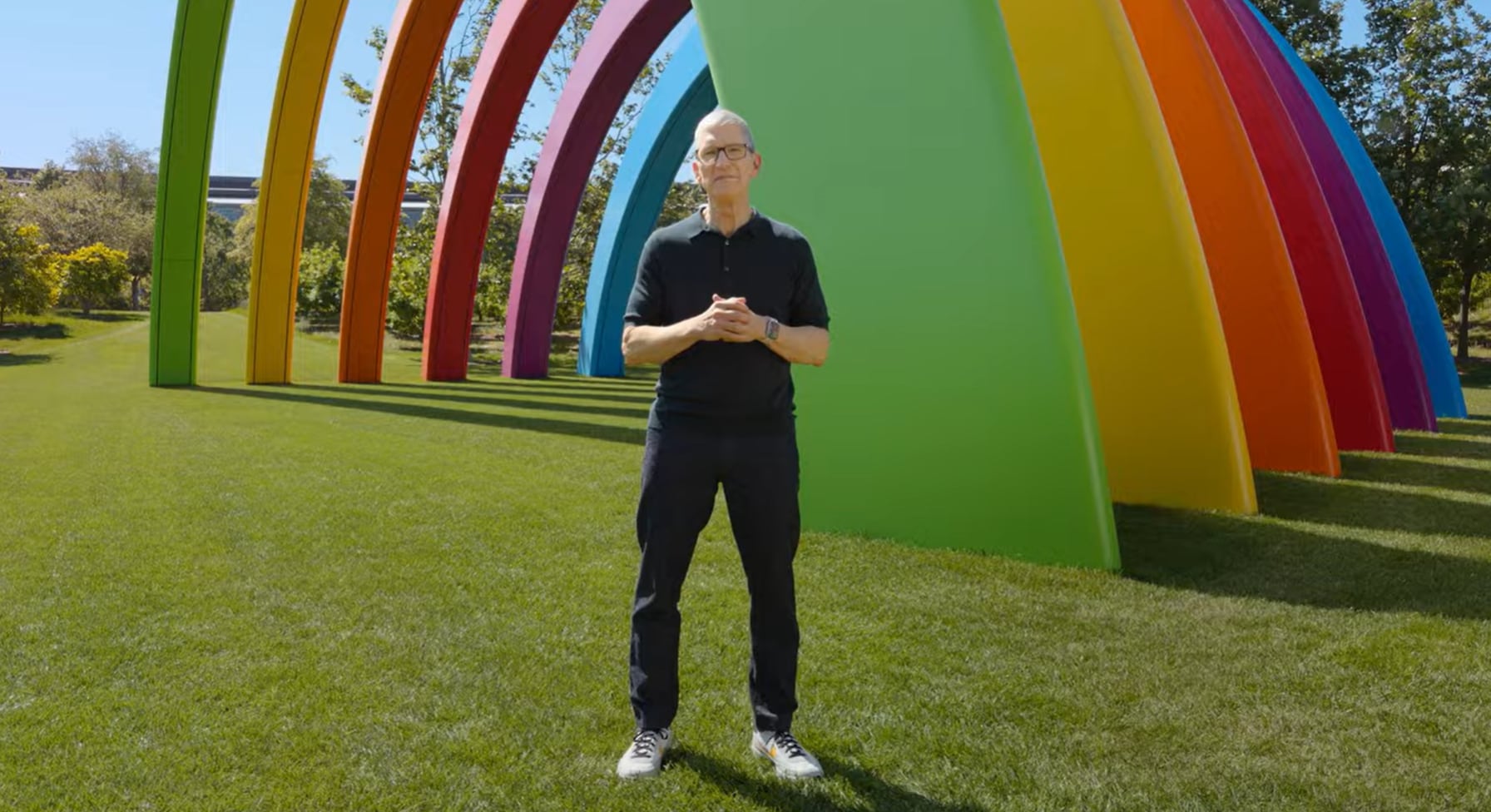 Tim Cook en su último WWDC