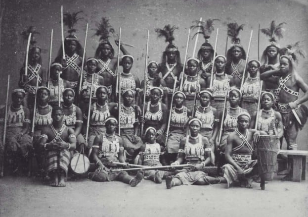 Las Amazonas de Dahomey tenían coraje y ferocidad en la batalla (Fuente: blackhistorymonth)