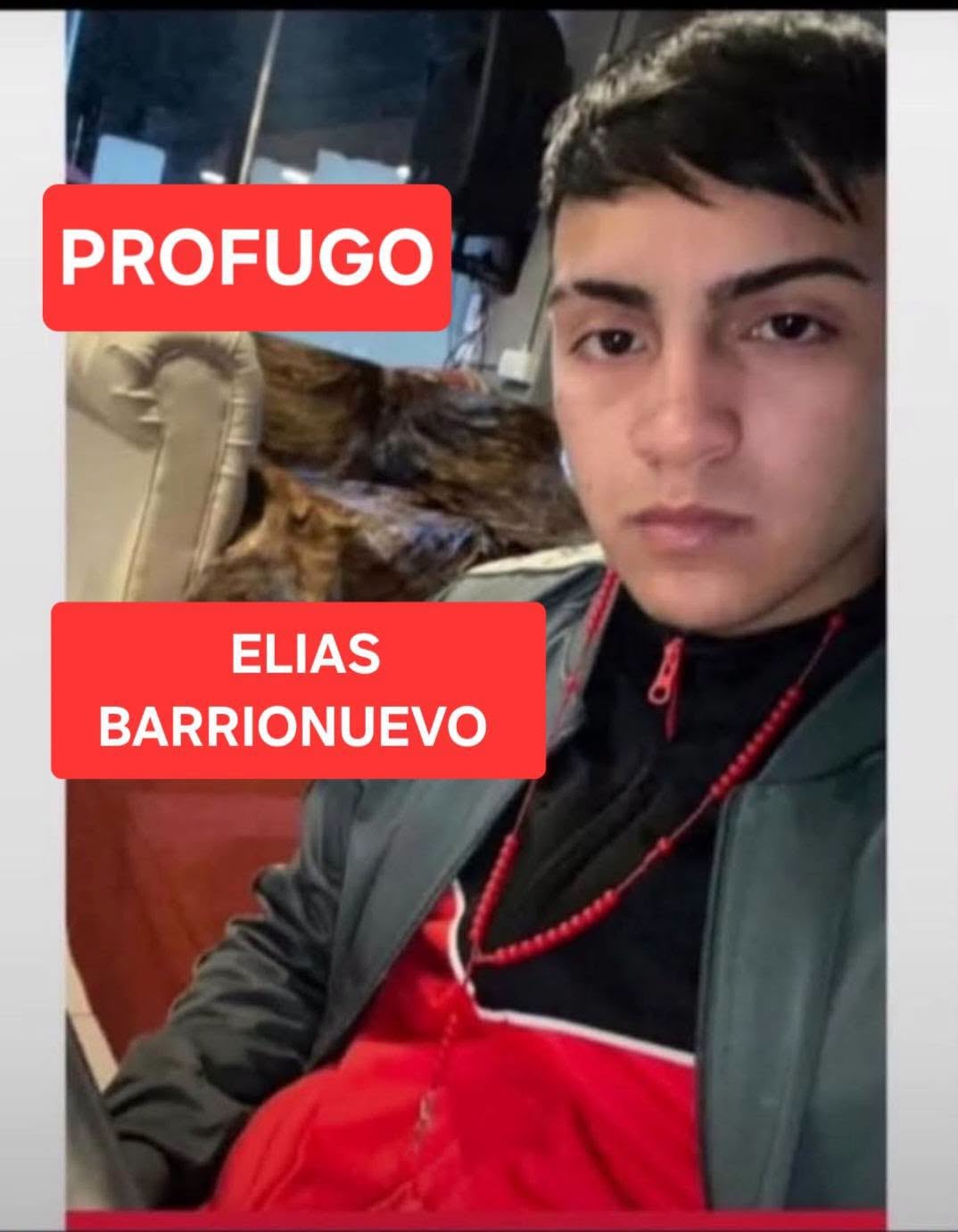 La imagen del prófugo que compartió Comunidad Ituzaingó en redes