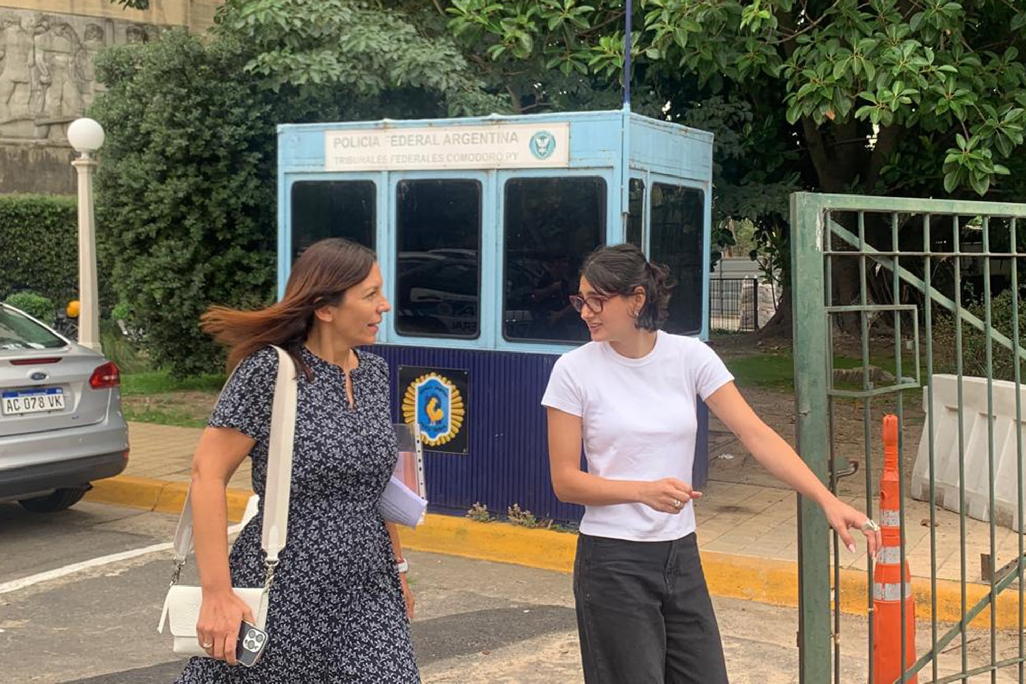 Sale de Comodoro Py Vanesa Tossi