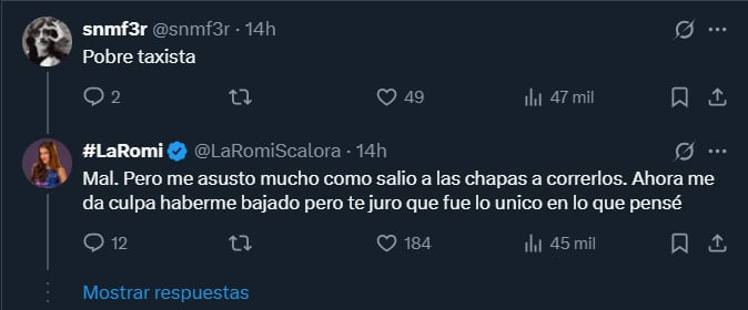 Los comentarios en el posteo