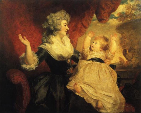 La duquesa fue madre de Georgiana Cavendish, Enriqueta Cavendish y Guillermo Jorge Spencer Cavendish; pero extramatrimonialmente también fue madre de Eliza Courtney
