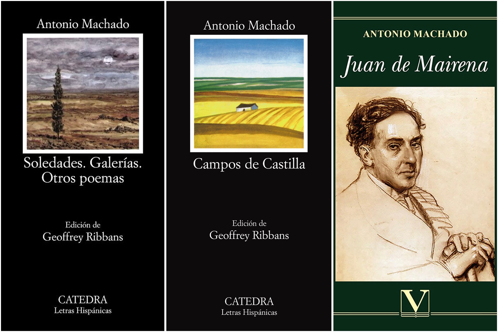 Tres imprescindibles de Antonio Machado: