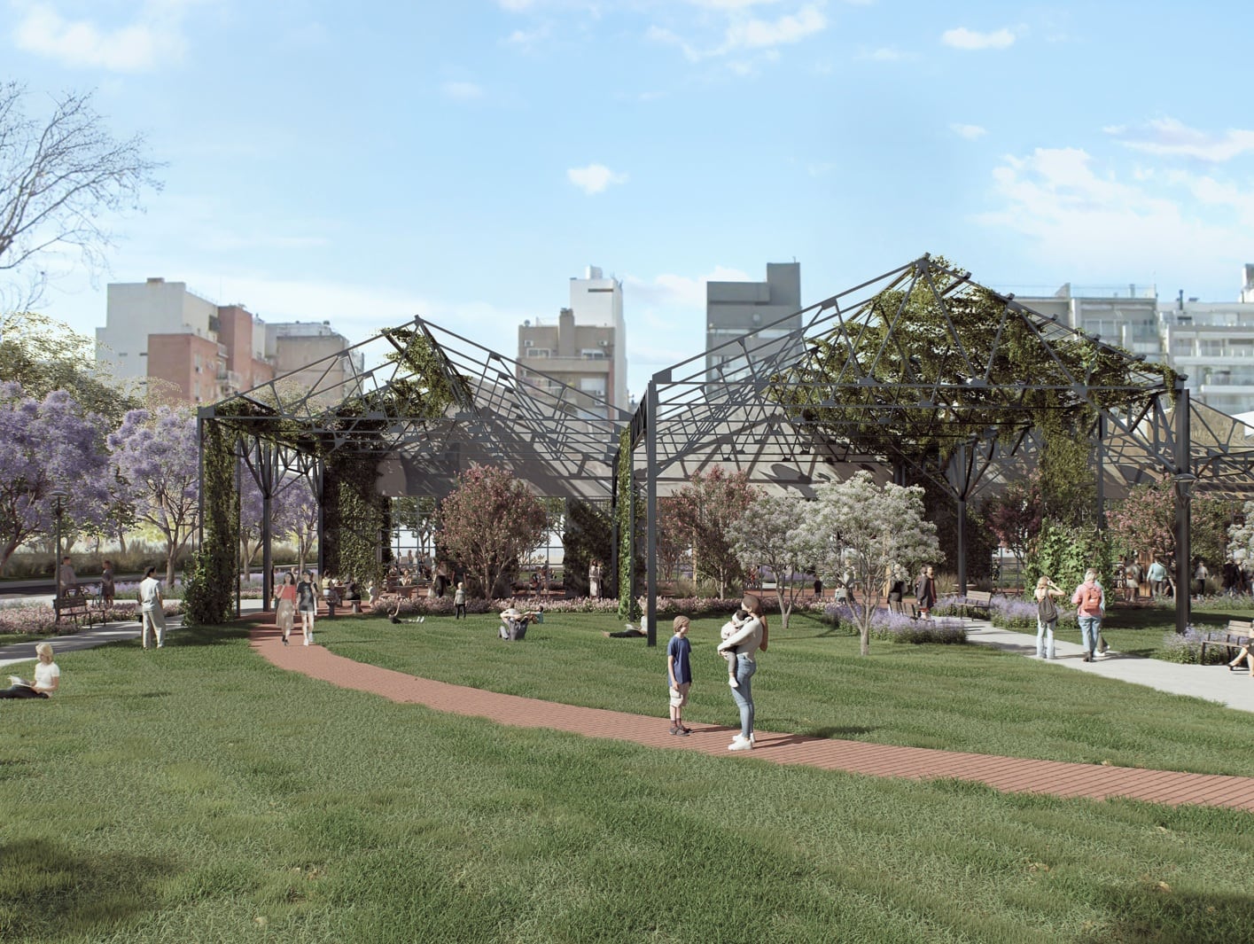 En Colegiales: así será la nueva plaza que se construirá en la zona del Mercado de Pulgas