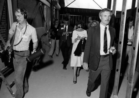 “Una idea ridícula”. El caótico origen del primer canal en transmitir noticias las 24 horas: deudas, luto y audacia 9 Ted Turner en CNN (Getty Images)