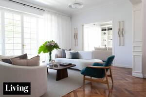 Cómo se puso al día este departamento de Belgrano con dimensiones de casa