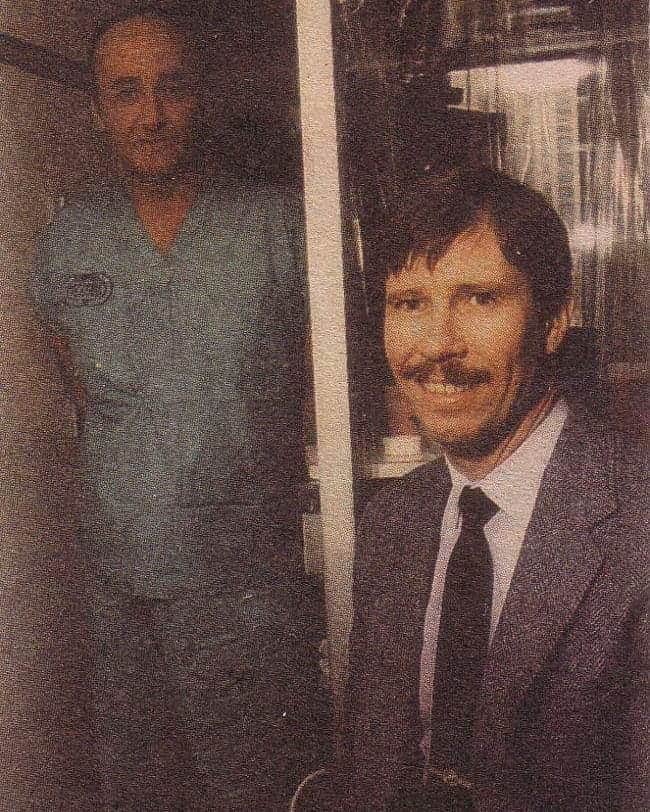 Alexei Ananenko y Valeriy Bezpalov, dos de los tres hombres que se ofrecieron como voluntarios para participar en la misión suicida