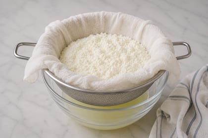 Queso crema casero