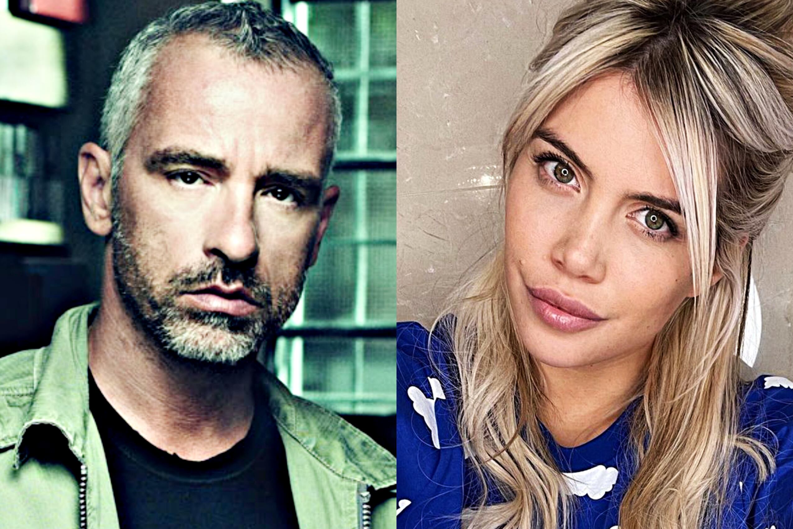 Eros Ramazzotti y Wanda Nara