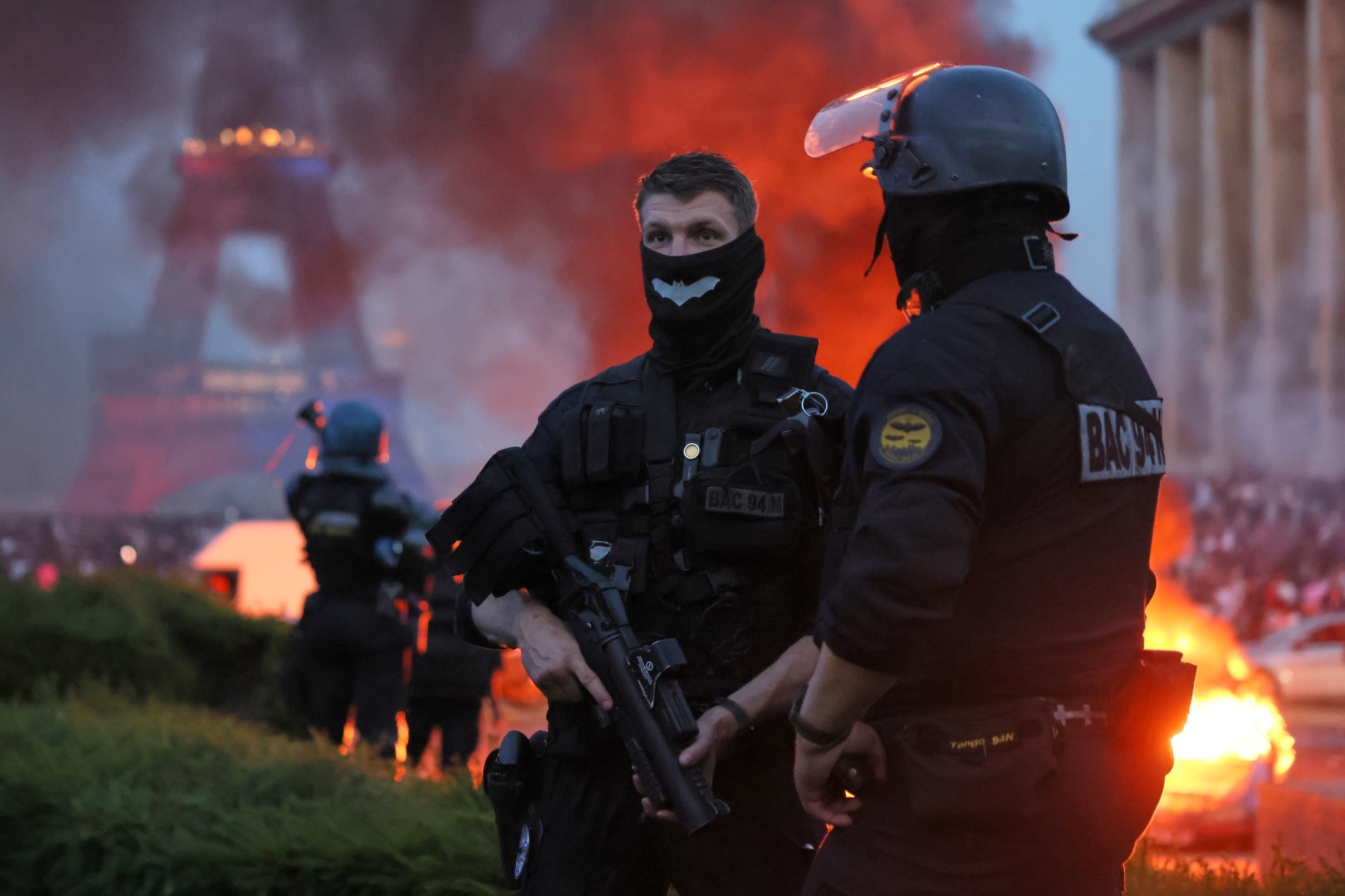 Incidentes en París tras el triunfo del PSG ante el Arsenal en la final de la Champions League